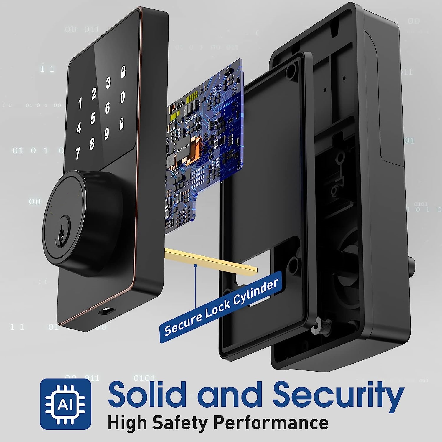 Smart Lock with password, Keyl - Door Lock Smart Keypad ulasan dan harga